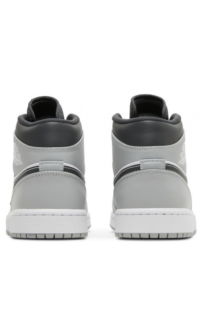 Air Jordan 1 Mid Light Smoke Grey Anthracite