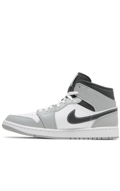 Air Jordan 1 Mid Light Smoke Grey Anthracite