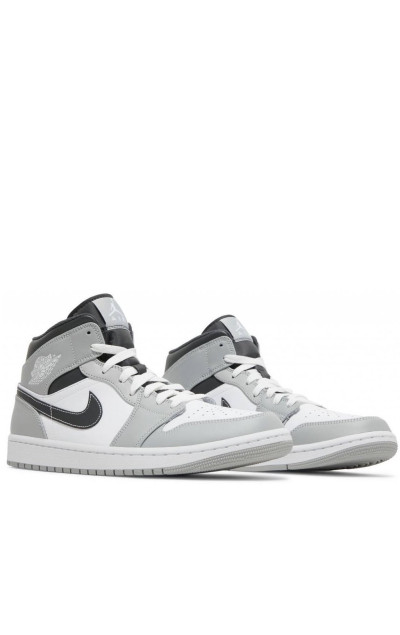Air Jordan 1 Mid Light Smoke Grey Anthracite