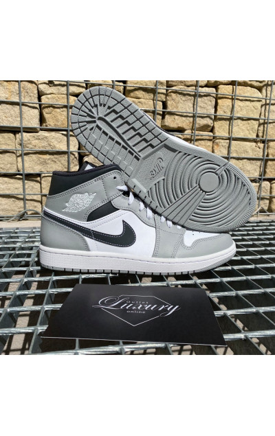 Air Jordan 1 Mid Light Smoke Grey Anthracite