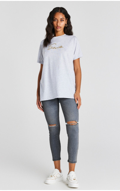 Sik Silk Dámské Jeany Light Blue Wash Distressed Denim