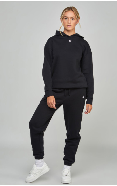 Sik Silk Black Essential Overhead Hoodie
