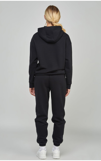 Sik Silk Black Essential Overhead Hoodie
