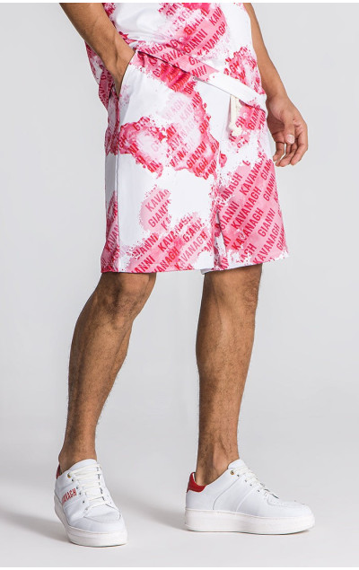 Gianni Kavanagh Pánské Kraťasy Pink Lotus