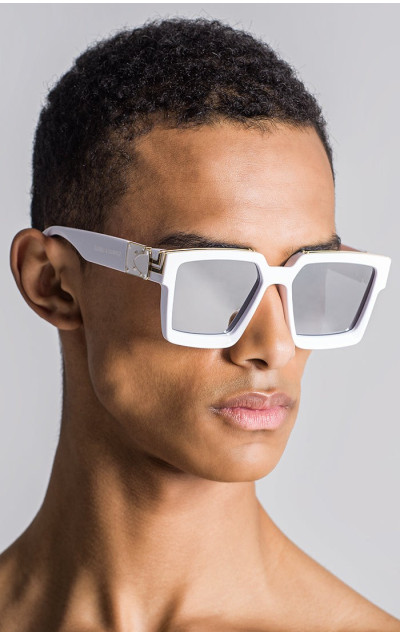 Gianni Kavanagh Sluneční Bílé Brýle Master Sunglasses