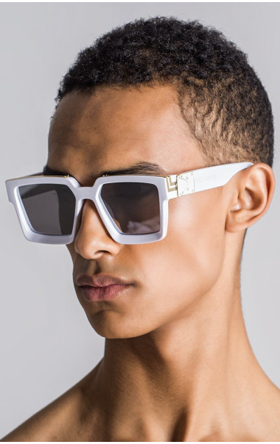 Gianni Kavanagh Sluneční Bílé Brýle Master Sunglasses