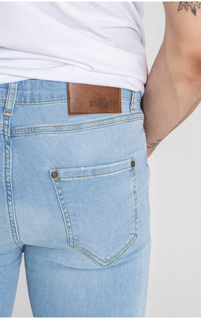 Gianni Kavanagh Pánske Modré Jeansy Candy