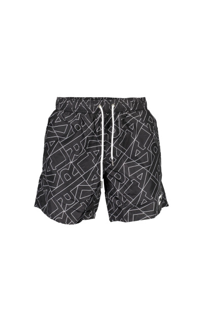 Karl Lagerfeld Męskie Czarne Kąpielówki 