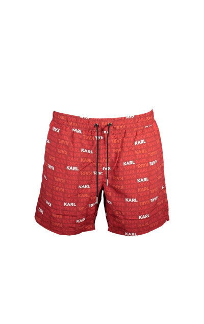 Karl Lagerfeld Red Swimshorts