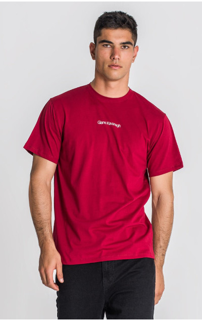 Gianni Kavanagh Burgundy Essential Micro Regular Tee