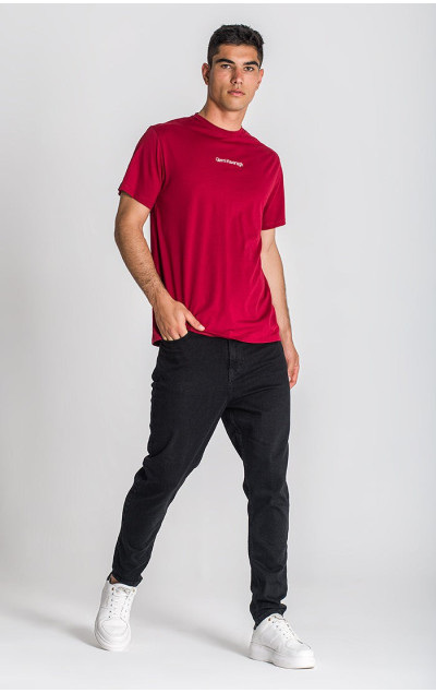 Gianni Kavanagh Burgundy Essential Micro Regular Tee