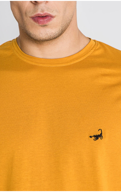 Gianni Kavanagh Yellow Essential Scorpio Tee