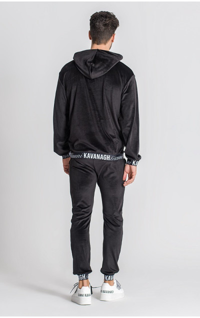 Gianni Kavanagh Black Montecarlo Elastic Hoodie
