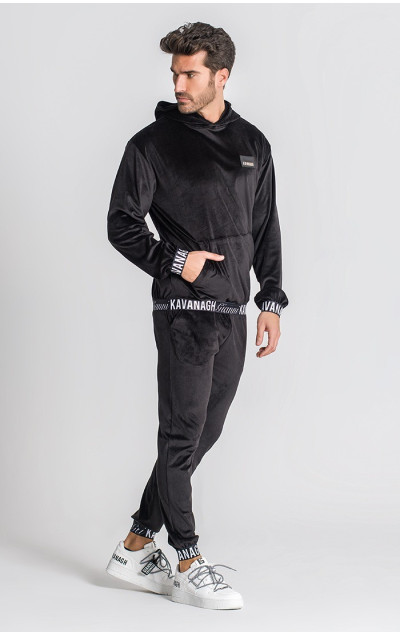 Gianni Kavanagh Męska Czarna Bluza Montecarlo