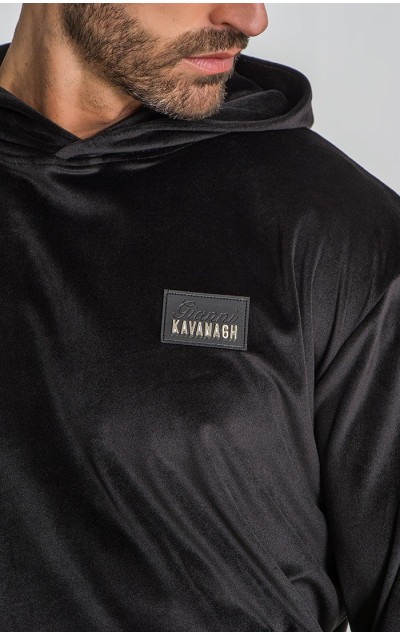 Gianni Kavanagh Black Montecarlo Elastic Hoodie