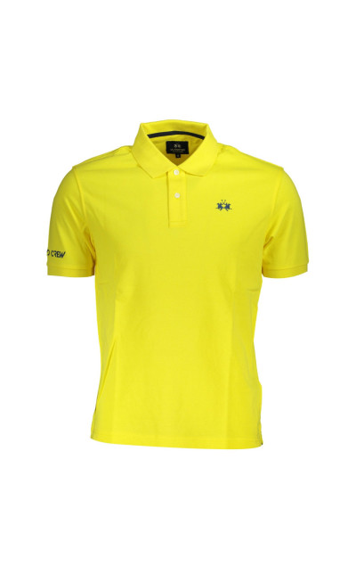 La Martina Yellow Polo T-shirt