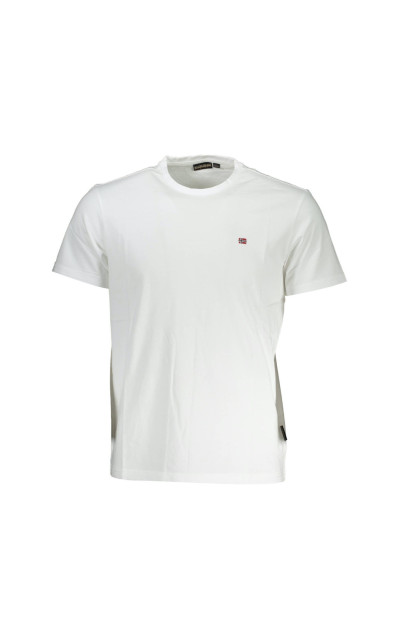 Napapijri White Small Logo Tee