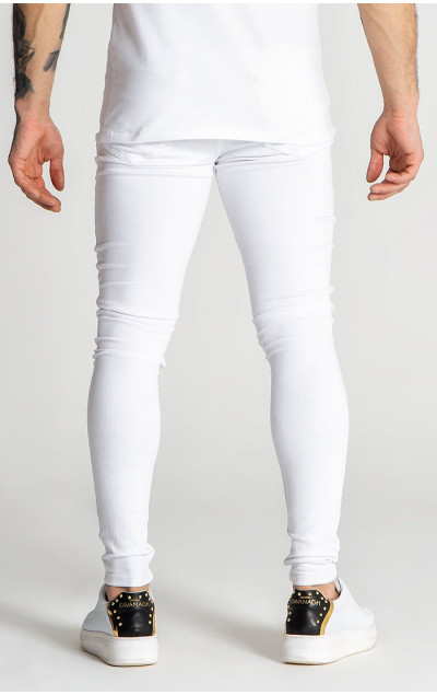 Gianni Kavanagh White Core Destroyed Jeans