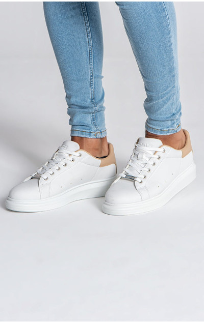 Gianni Kavanagh Pánské Bílé Tenisky Upgrade Sneakers