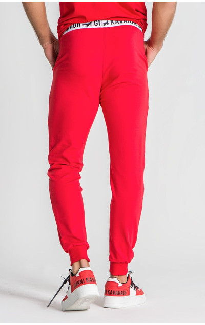 Gianni Kavanagh Red Drift Joggers