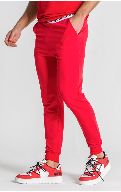 Gianni Kavanagh Red Drift Joggers