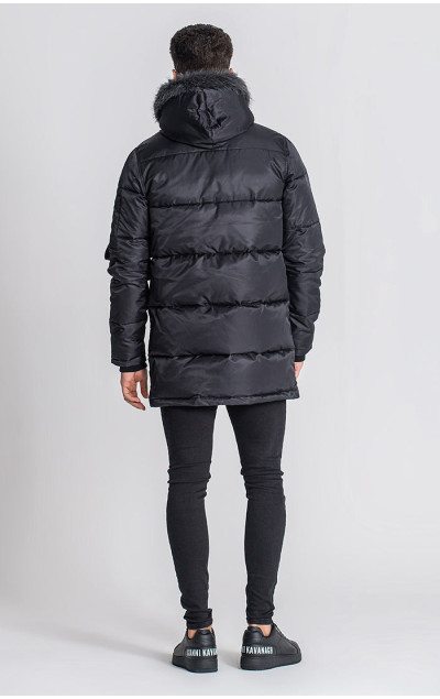 Gianni Kavanagh Męska Czarna Kurtka iD Coat