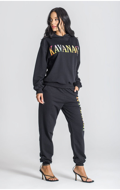 Gianni Kavanagh Damska Czarna Bluza Holi Oversized