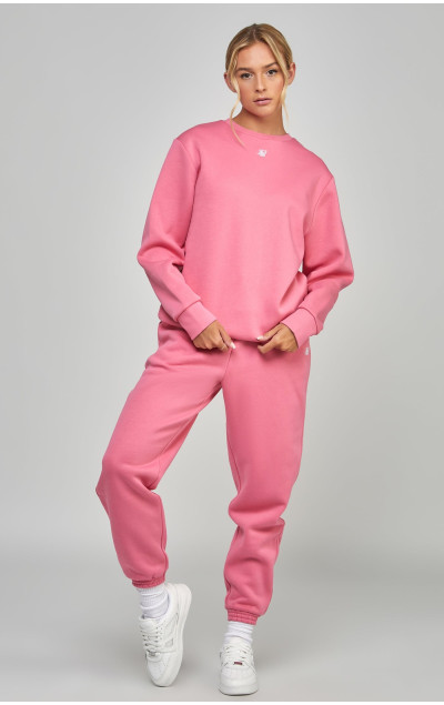 Sik Silk Růžová Dámská Mikina Essential