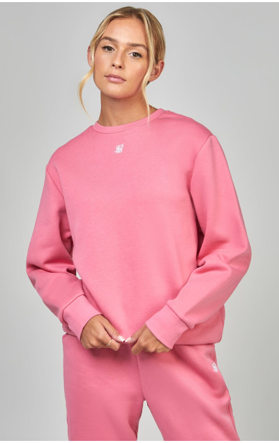 Sik Silk Pink Essential Sweatshirt