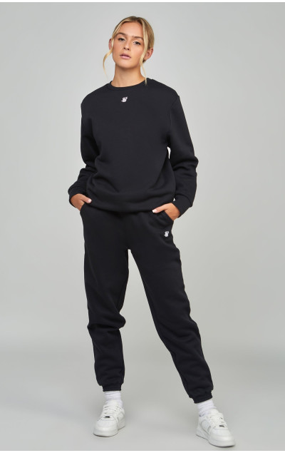 Sik Silk Black Essential Sweatshirt