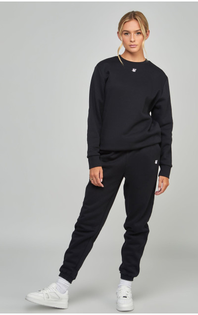 Sik Silk Black Essential Sweatshirt