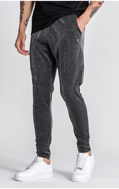 Gianni Kavanagh Pánske Čierne Tepláky Firework