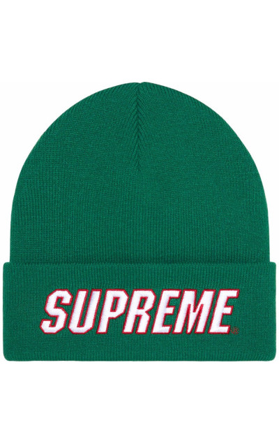 Supreme Slant Beanie Green