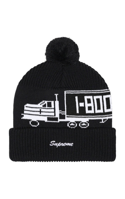 Supreme 18-Wheeler Beanie Black