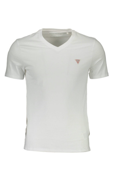 Guess Jeans White Maniche Corte T-shirt