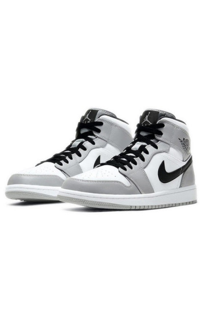 Air Jordan 1 Mid Light Smoke Grey