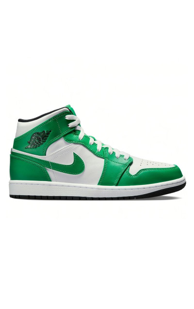 Air Jordan 1 Mid Lucky Green