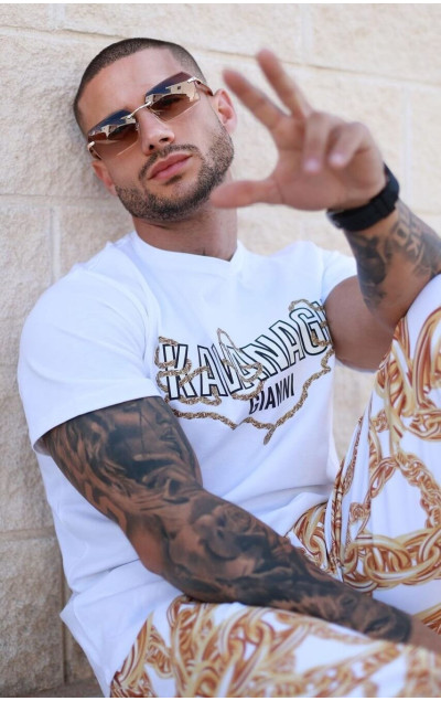 Gianni Kavanagh White Treasure Tee