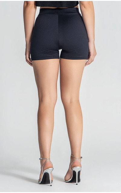 Gianni Kavanagh Black Glimpse Up Shorts