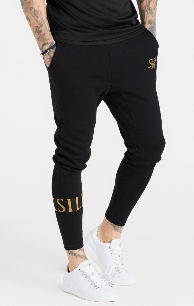 Sik silk hot sale black joggers