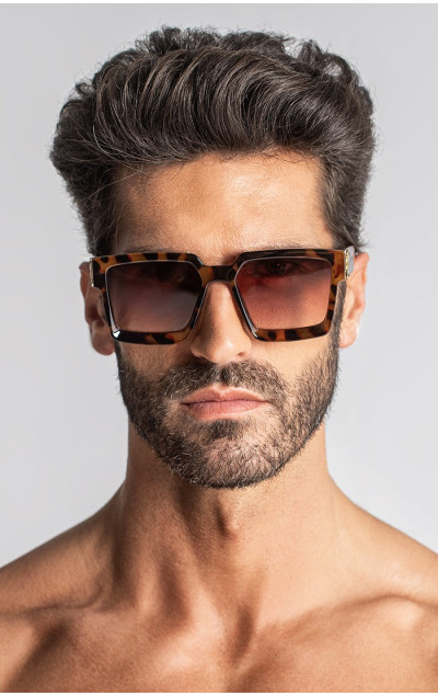 Gianni Kavanagh Hnedé Slnečné Okuliare Fashionista Sunglasses