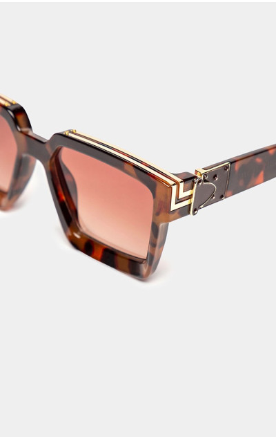 Gianni Kavanagh Brown Fashionista Sunglasses