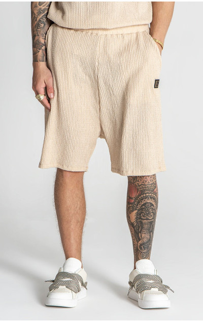 Gianni Kavanagh Beige Resort Shorts