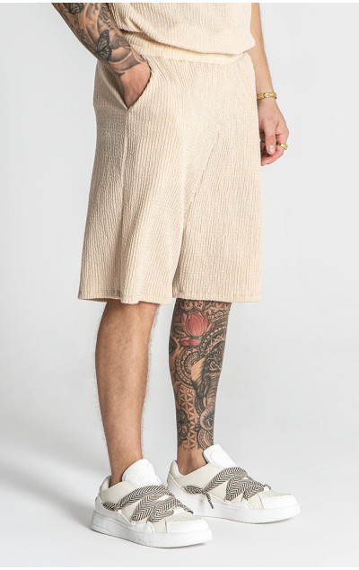 Gianni Kavanagh Beige Resort Shorts
