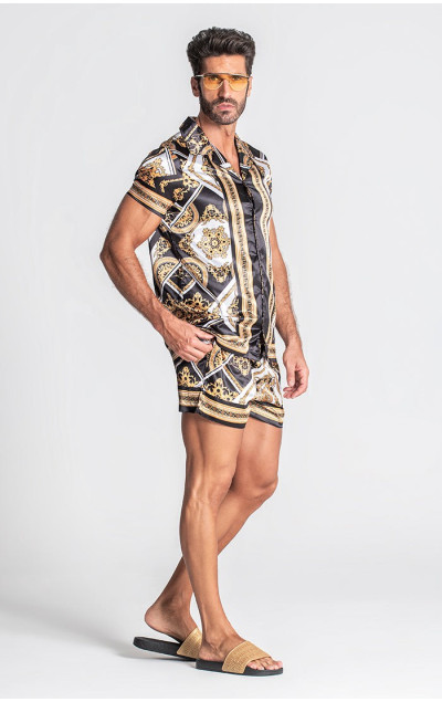 Gianni Kavanagh Pánská Košeľa Edgy Hawaiian