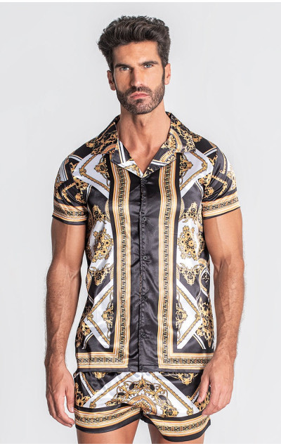 Gianni Kavanagh Pánská Košeľa Edgy Hawaiian