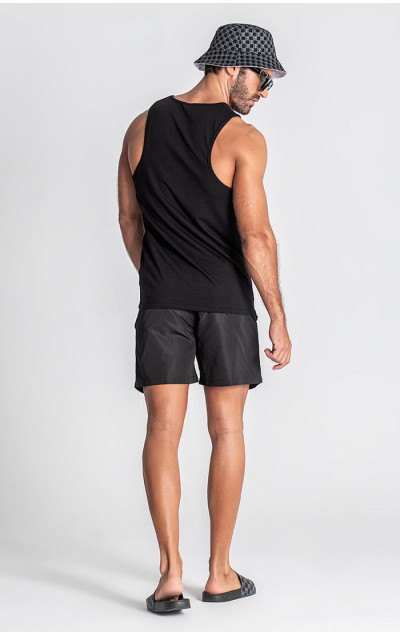 Gianni Kavanagh Pánske Čierne Tielko Limit Tank Top