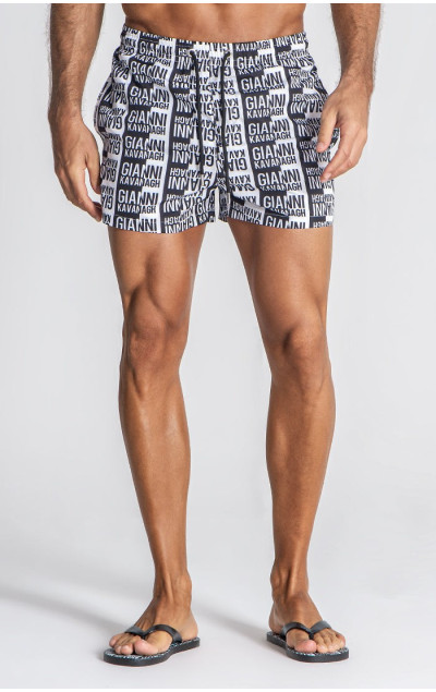 Gianni Kavanagh Black Multiply Swimshorts