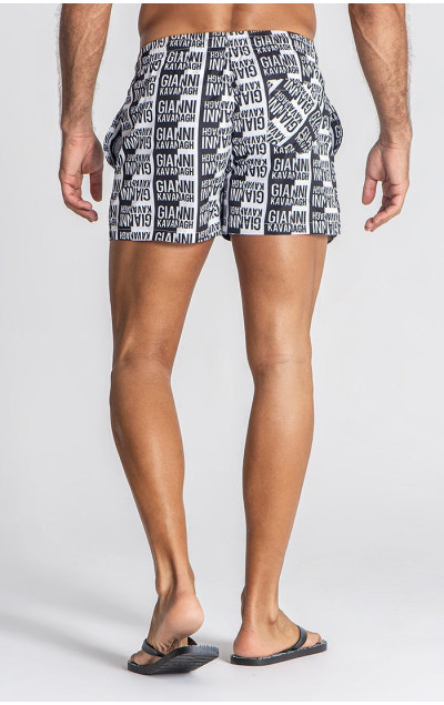Gianni Kavanagh Black Multiply Swimshorts