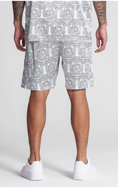 Gianni Kavanagh White Paradiso Shorts